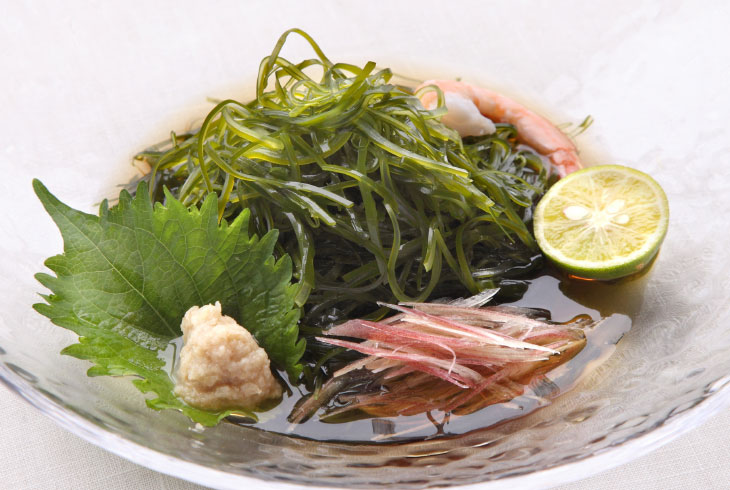 盛るだけ簡単！海の素麺